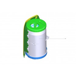 Boite de filtrage complet jaune pour VC5