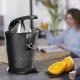 201853 Presse agrumes a levier inox noir série BLACK INOX