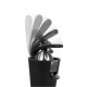 201853 Presse agrumes a levier inox noir série BLACK INOX