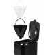246014 Cafetière inox noir programmable série BLACK INOX