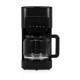246014 Cafetière inox noir programmable série BLACK INOX
