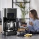 246014 Cafetière inox noir programmable série BLACK INOX