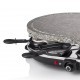 162720 Raclette et pierre à cuire ovale 8 poêlons