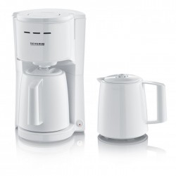 KA9256 Cafetière isotherme 2 pots Blanc