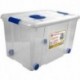 18927T1 Malle  avec fermeture antimites 55L avec roulettes 59x40,5x35,7 cm