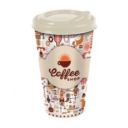 15725E34 GOBELET CAFE AVEC COUVERCLE 0,56 L