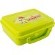 16779D27 BOITE A SANDWICH AVEC POIGNEE ROSE COLONIA 20x16x7 cm (Vert/Bleu/Rose)