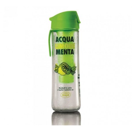 000478 Gourde menthe et citron avec infuseur 0.75 l tritan +PP