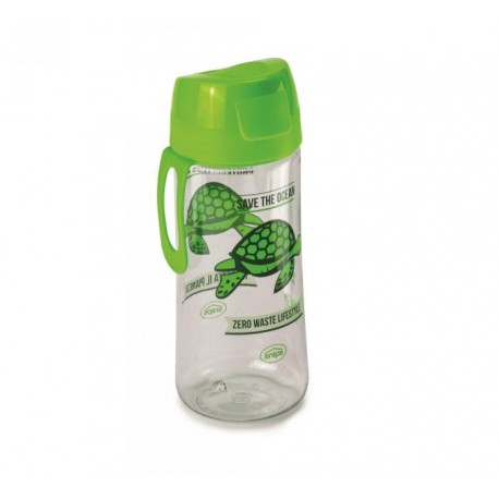 000486 Gourde décorée tortue 0.5 l tritan +PP