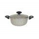 Pietra blanc Faitout 20 cm avec couvercle