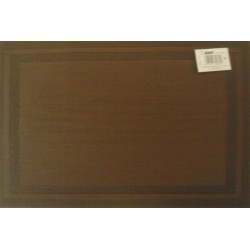 Set de table marron rett