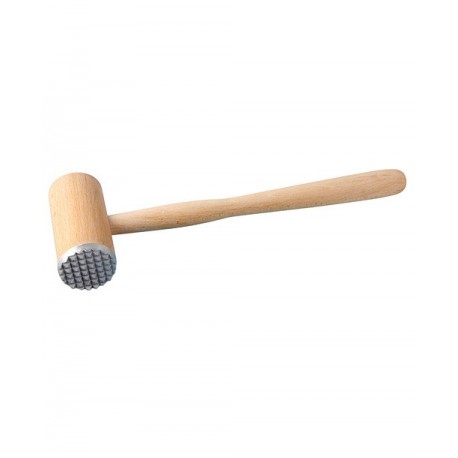 Attendrisseur en bois de hêtre et métal,4440