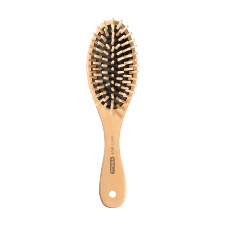 Brosse pneumatique bois 7 rangées de poils en bois 2821