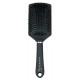 Brosse pneumatique rectangulaire noire soft tuch avec strass et poils plastique 1400