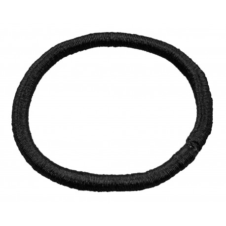 9 Elastiques D4.5cm/4mm noirs 7808