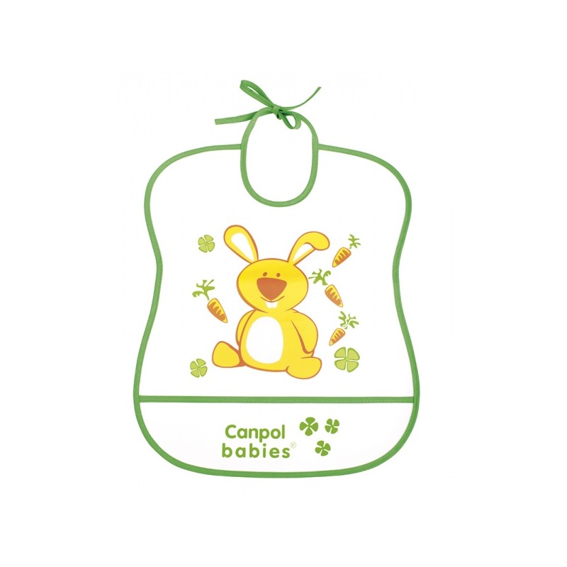 CANPOL BABIES BAVOIR IMPERMEABLE AVEC POCHE ANIMALS