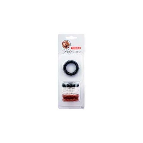 6 Elastiques antiglisse D4cm assortis 7921 B