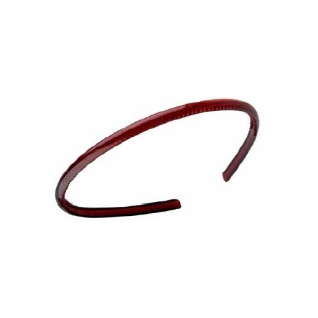 3 Serre-tête basic étroit, marron 7971