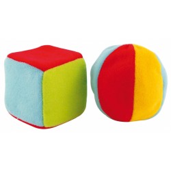 Ballon et cube textile 2/893