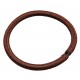 9 Elastiques D4.5cm/4mm marrons 7809