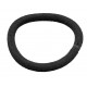 6 Elastiques D5cm/6mm noirs 7812
