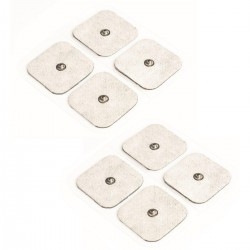 8 Electrodes de remplacement 45x45mm