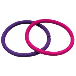 8 Elastiques D4.5cm/4mm rose violet 7996 GIRL