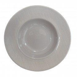 Assiette creuse taupe 3441-24