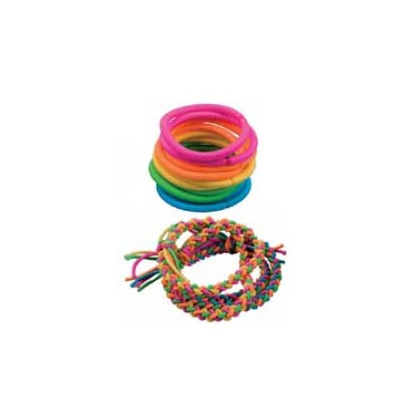 10+4 Elastiques D4.5mm/4 différentes couleurs 7993GIRL