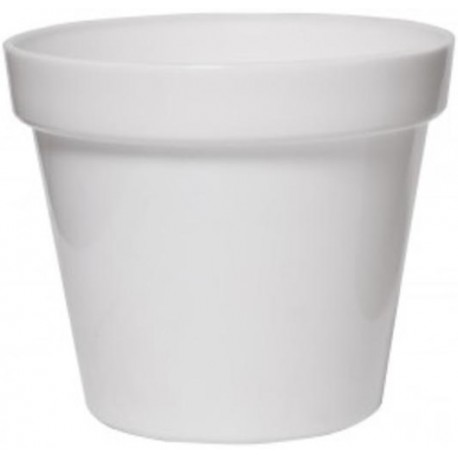 Pot Patio Gloss 19 cm Blanc DPATG1901PG001