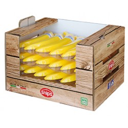 Range banane en display de 24 wood,000180