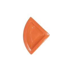 PUZZLE Barquette 1/4 cercle 90x90 uni orange