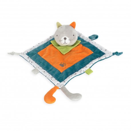 Doudou lapin Lapindien 24cmx24 cm