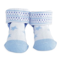 Chaussettes 0/6 mois ma petite étoile bleu