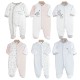 pyjamas assortis 68 6 mois 75% coton/25% polyester (livrables par 6)