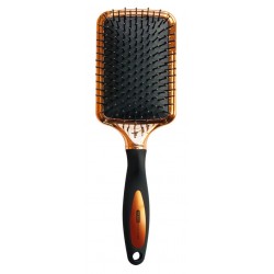 Brosse pneumatique satine noire et dorée 2840