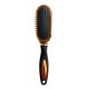 Brosse pneumatique satine noire et dorée 2842