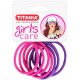 12 Elastiques D3cm/2mm rose violet 7994 GIRL