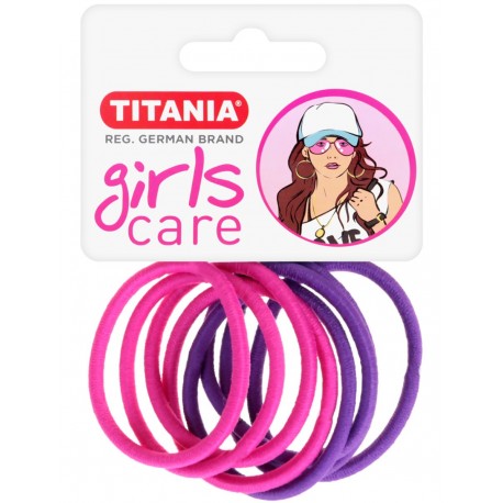12 Elastiques D3cm/2mm rose violet 7994 GIRL