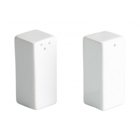 Salière et poivrier 2.5x2.5x6, B1435