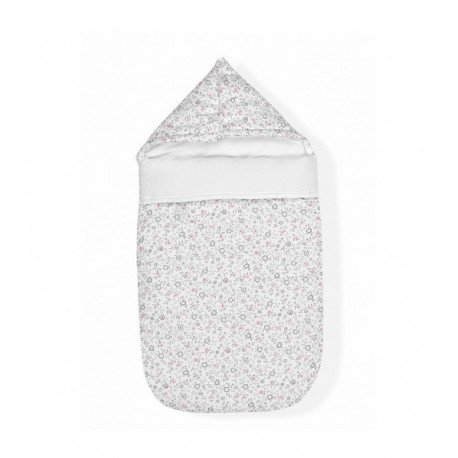 Gigoteuse pour couffin 80x45 cm Fleurs 933