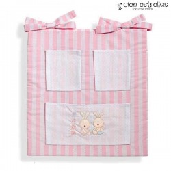 Vide poches pour lit bébé CONEJITO BABY Rose 91508-02