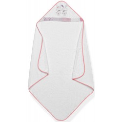 Cape de bain 1x1 m Bleu Password Rose 01100-12