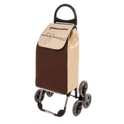 Shopping Trolley  VERONA 50 l  6 roues Rouge bordeaux