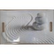 Plateau vitrifié zen garden