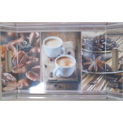 Plateau vitrifie KITCHEN COFFEE