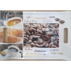 Plateau vitrifie happy breakfast