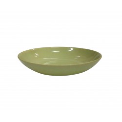 Assiette creuse vert 3220-24