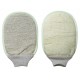 7712 Gant de massage bain bambou chanvre vert