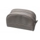 7751 Trousse de toilette grise 24x11x13 ,1 zip